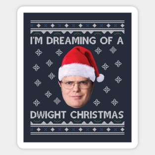 Im Dreaming Of  A Dwight Christmas The Office Magnet